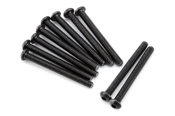 HPI Flachkopfschraube M2.5x25mm (Sechskant/10ST) 116865