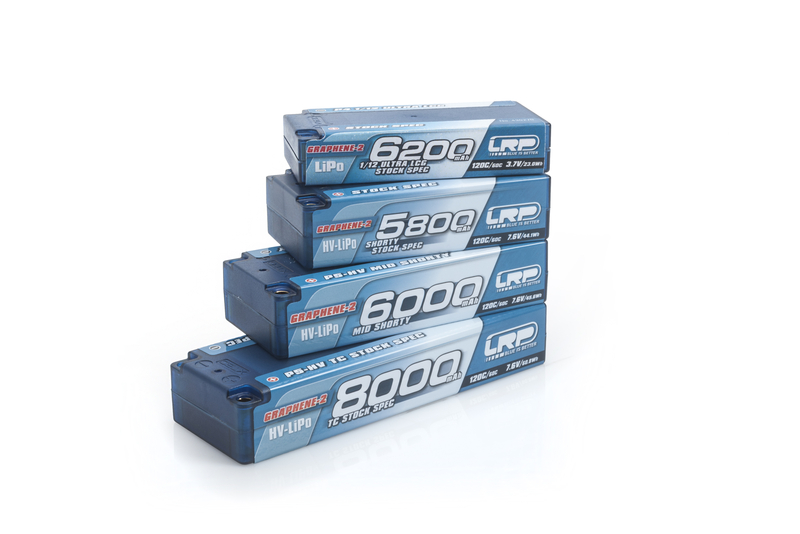 LRP P4 1/12 Ultra LCG Stock Spec GRAPHENE-2 6200mAh Hardcase Akku - 3.7V LiPo - 120C/60C 430270 - Abbildung 3