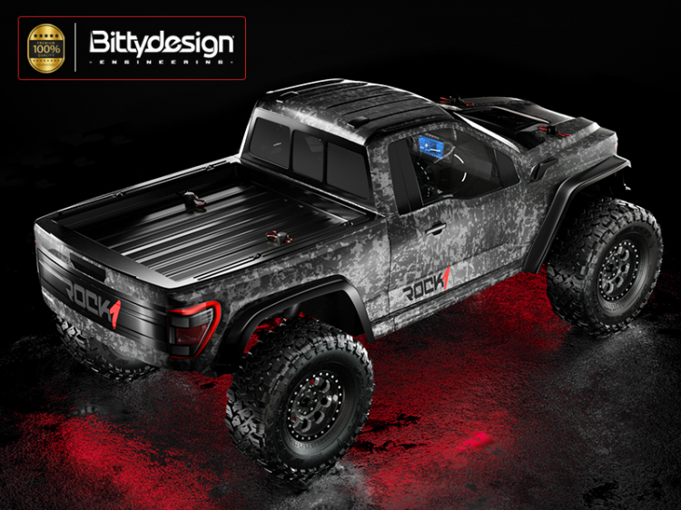 Bittydesign ROCK1 1/10 Clear Body for 313mm Wheelbase Crawler BDCR-RK1
