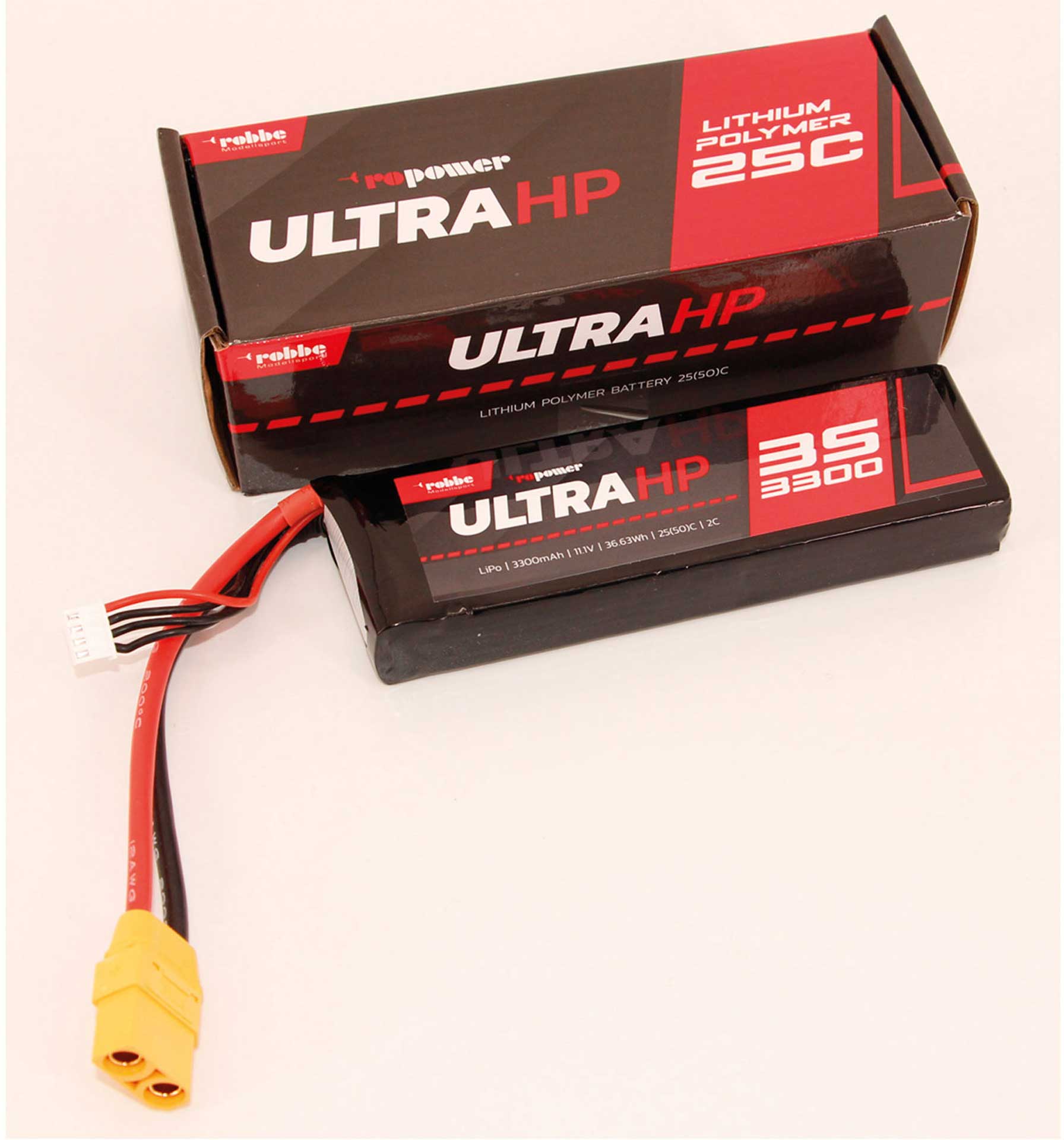 Robbe RO-POWER ULTRA HP 3300MAH 11,1 VOLT 3S 25(50)C LIPO AKKU 7341