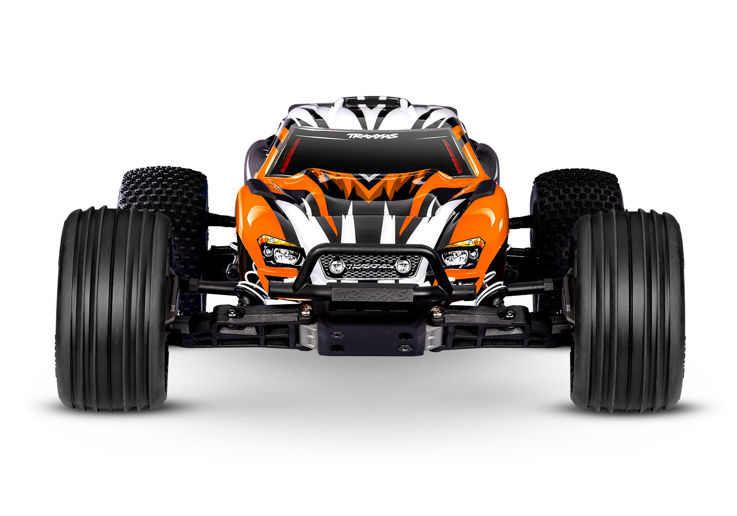 Traxxas Rustler 1/10 2WD Stadium-Truck OrangeX RTR HD/Clipless mit Akku & USB-Lader 37254-8 - Abbildung 2