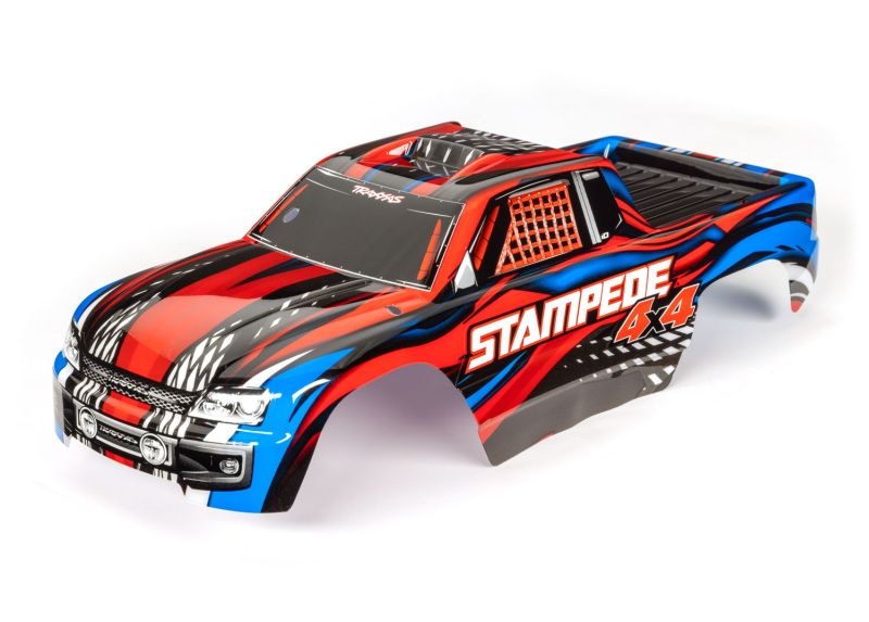 Traxxas Karo Stampede 4X4 rot, kpl. lackiert 6729R