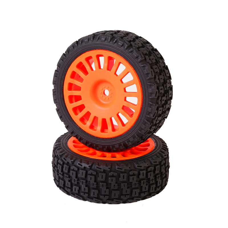 LC Racing Reifen/Felgen 25mm 18 Speichen (12mm) 2 Stück LC8056