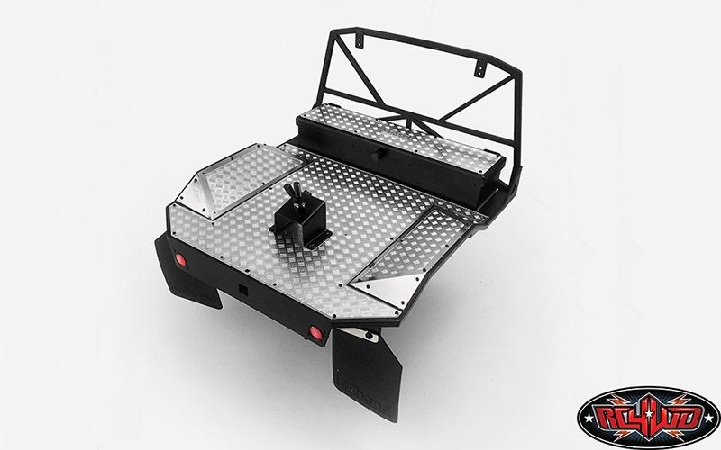 RC4WD Rear Tube Bed w/Mud Flaps for Trail Finder 2 (Black Style B) VVV-C0300