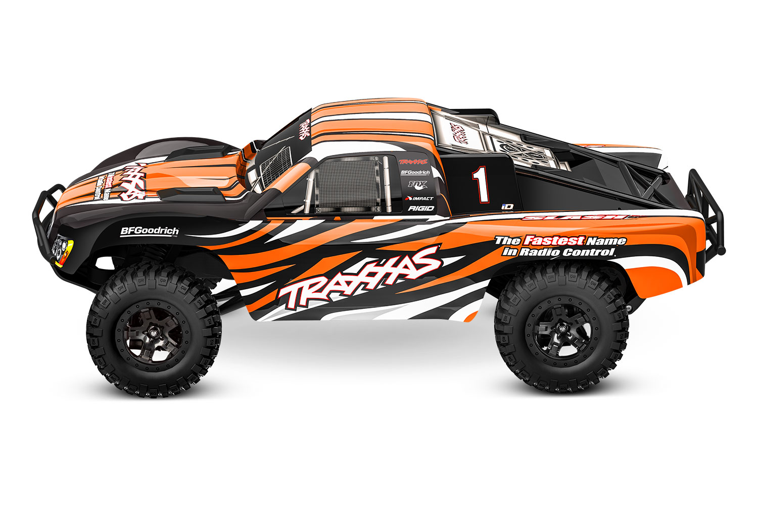 Traxxas Slash 2WD 1/10 OrangeX RTR Clipless HD incl. USB-Lader & Akku 58234-8 - Abbildung 3