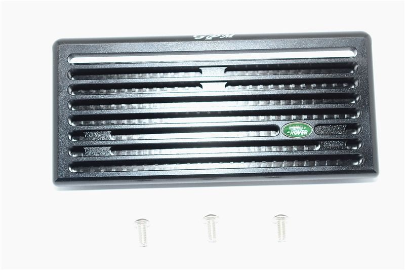GPM Alu Grill Schutzgitter horizontal schwarz Traxxas Traxxas4 Defender