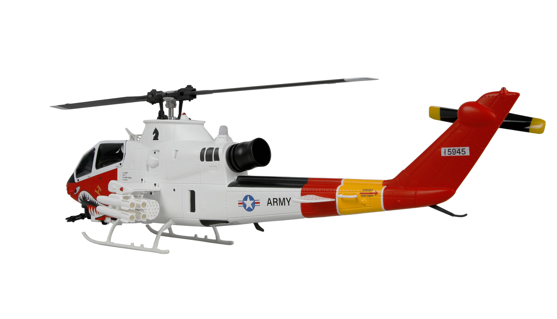 Amewi Bell AH-1 Arctic Cobra Helikopter 6-Kanal 3D/6G RTF 25372 - Abbildung 4