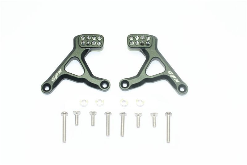 GPM Alu Dämpfersteher hinten schwarz Traxxas Traxxas4 Defender