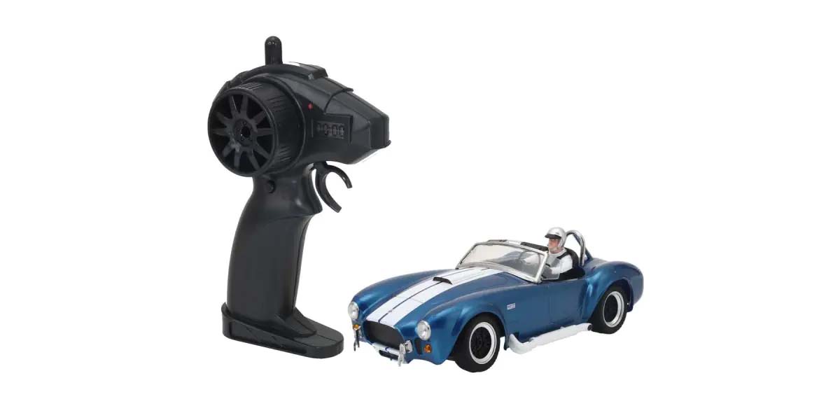 Kyosho First Mini-Z 1:28 Shelby Cobra 427 S/C 1960 Blau 66610A - Abbildung 1