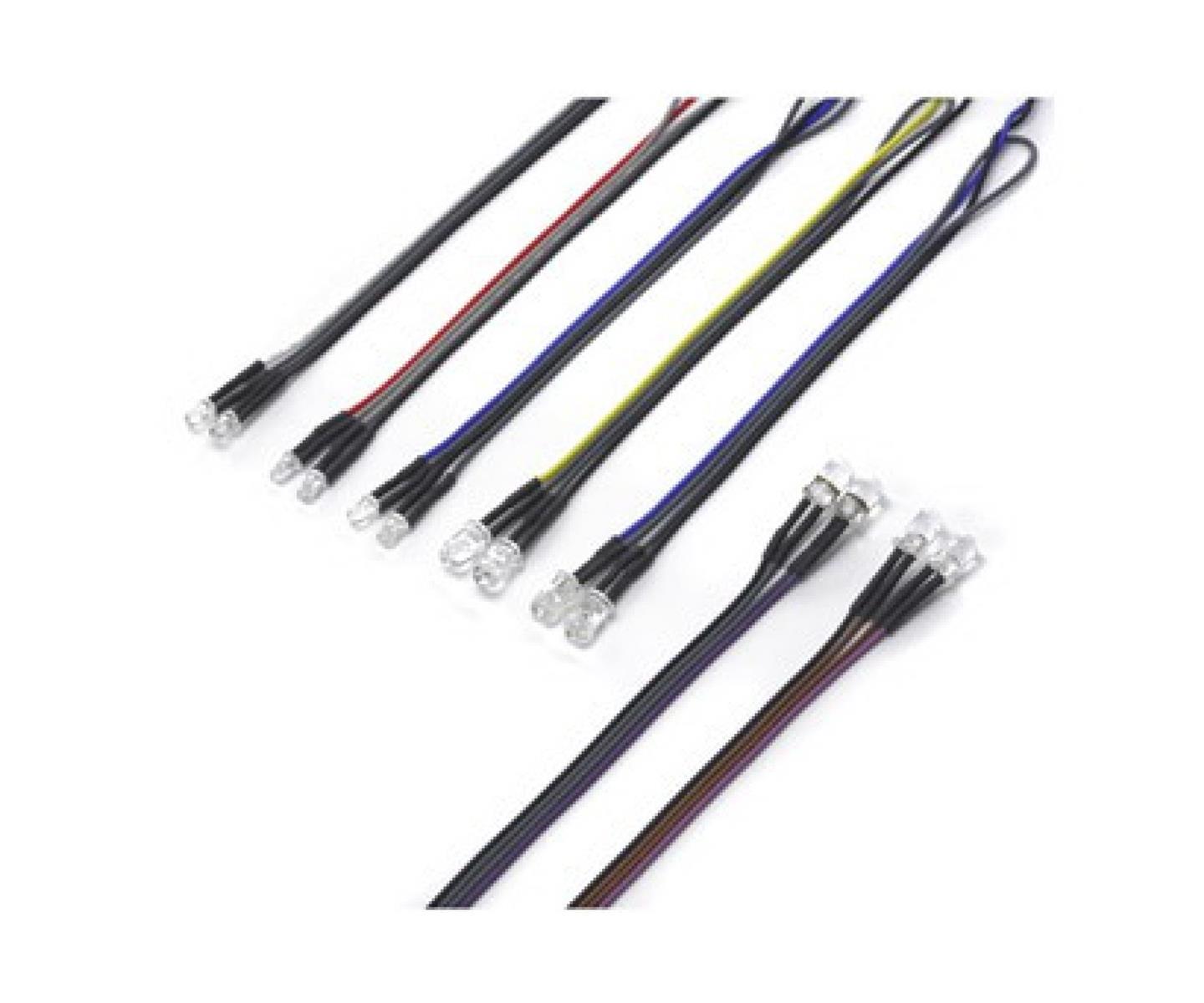 Tamiya 54009 LED-Set 3mm rot TLU-01 300054009