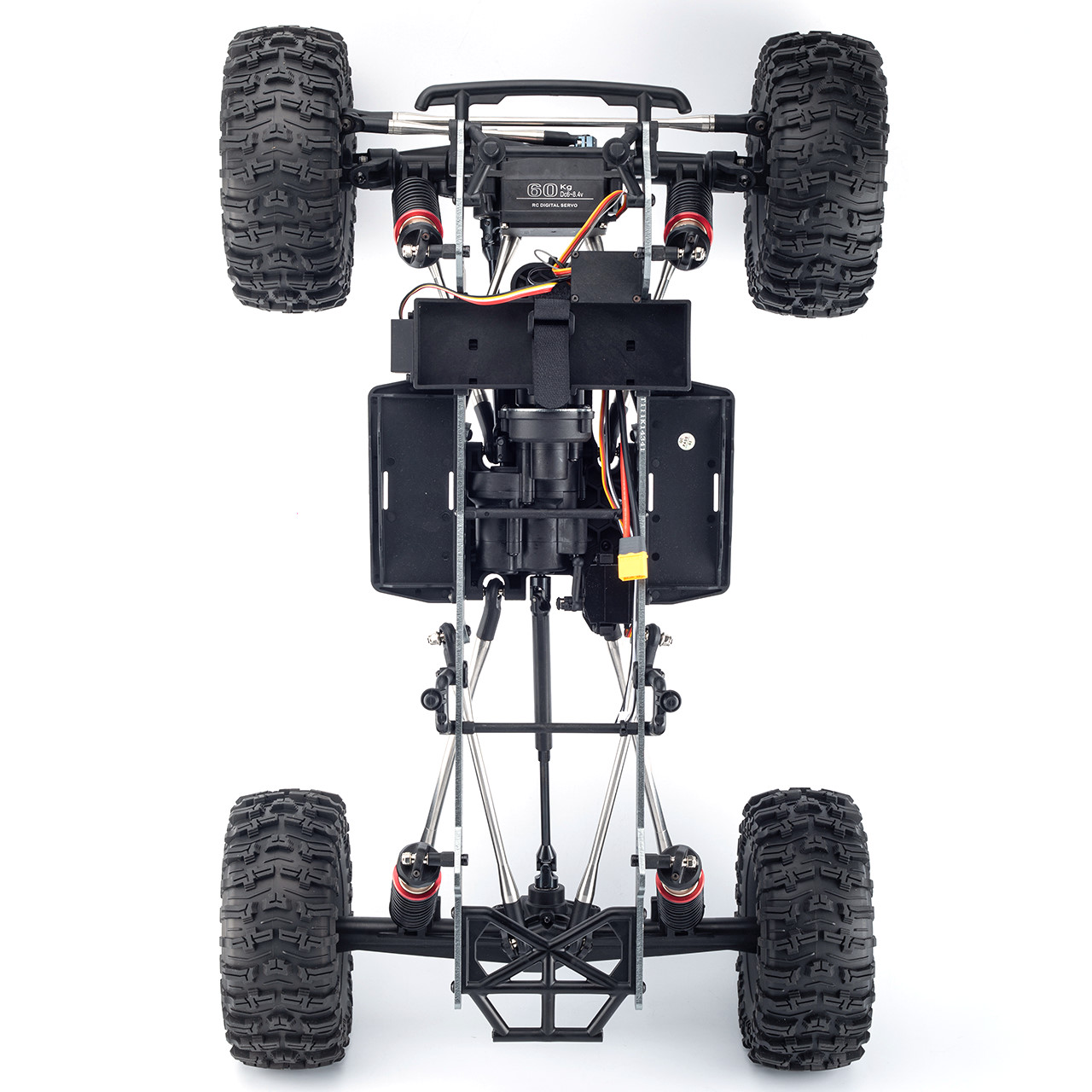 Yikong Rock Crawler Rock Slide 1/6 4WD Grün YK4061A - Abbildung 6