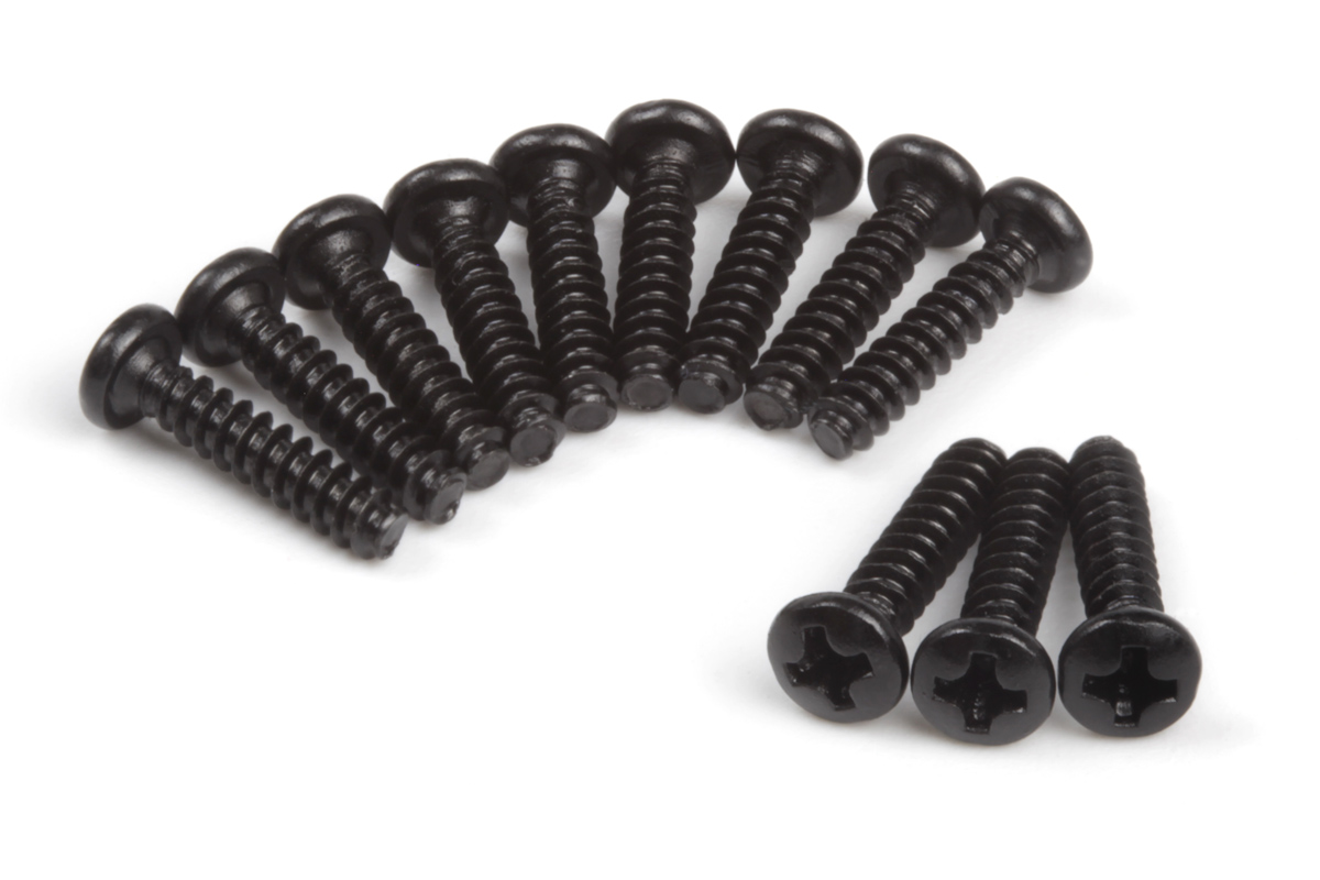 Blackzon Flachkopf Selbstschneideschrauben BBHO3*15mm (12St.) 548016