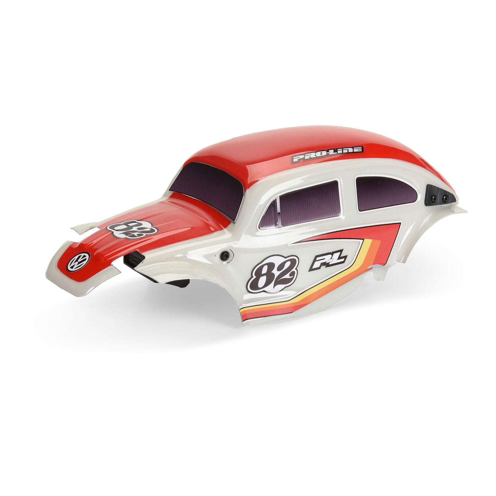 ProLine Racing Class 1 VW Bug Red Race Body Conversion Kit and Flat Iron M/T Tires Mounted 12mm Chrome Diablo (4) - Abbildung 2