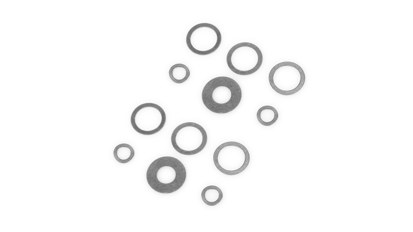 ANTIX by LRP S10 Blast Differential-Unterlegscheiben Set Edelstahl (2 Sets)