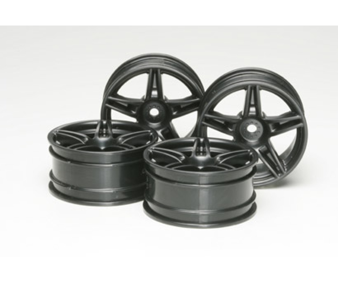 Tamiya 51263 1:10 Twin 5-Sp. Felgen schw.(4) 26mm/+4 300051263