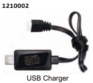 Absima USB Charger for 3S/11.1V - 5V/2A 1210002