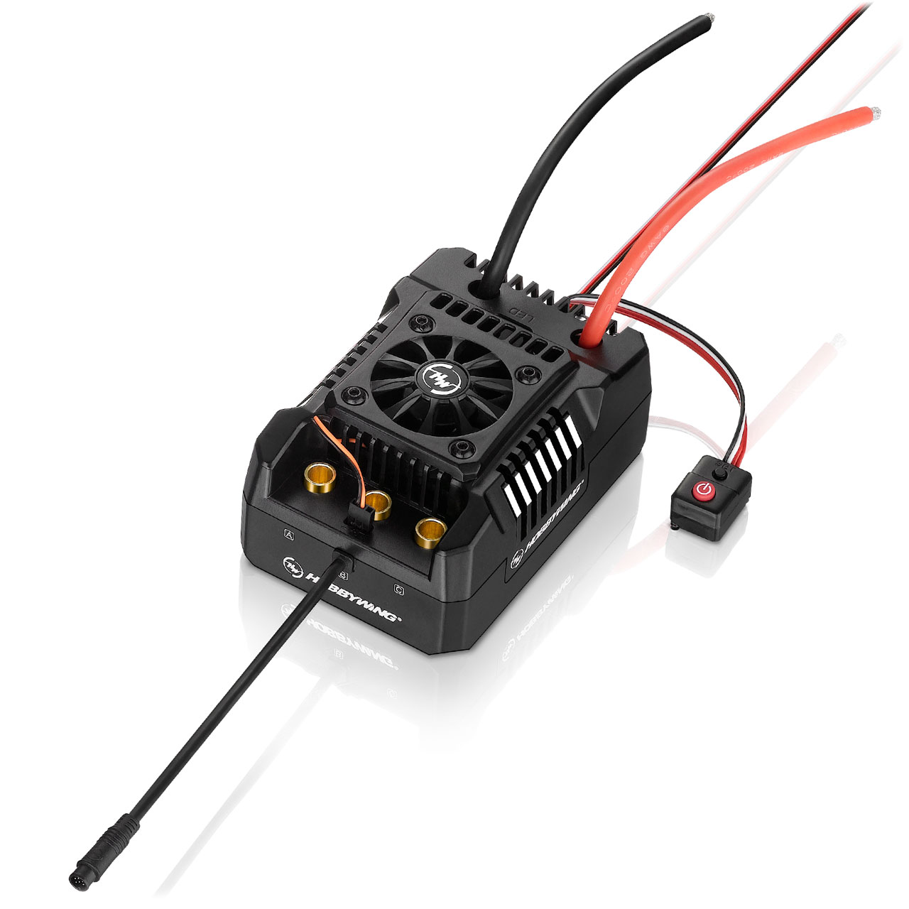 Hobbywing Ezrun MAX4-HV Regler Sensorless 300 Amp, 6-12s LiPo, BEC 10A 30104002