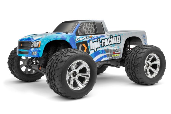 HPI Jumpshot MT V2 Karosserie lackiert - Blau/Silber 160264