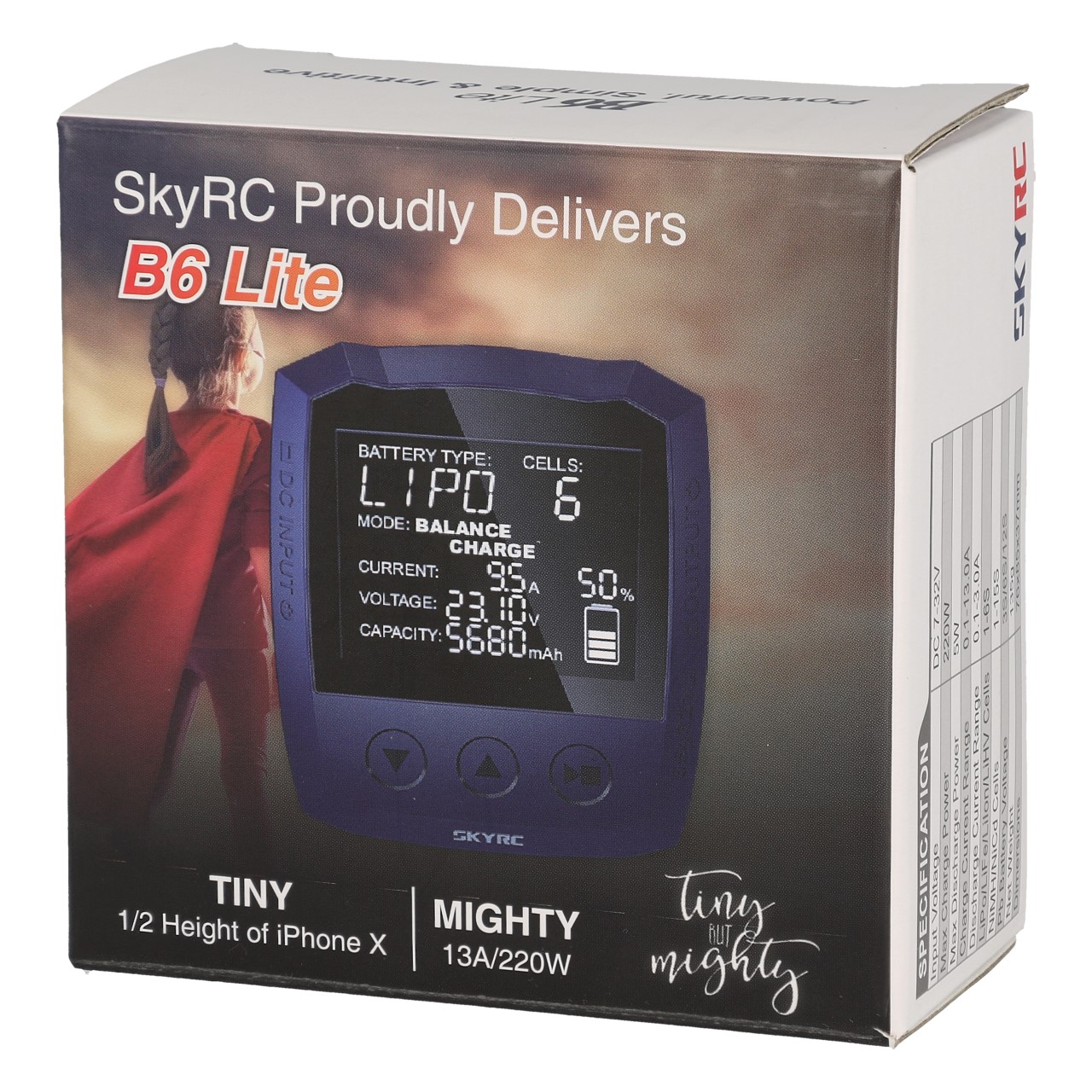 SkyRC B6 Lite DC Ladegerät LiPo 1-6s 13A 220W SK-100151