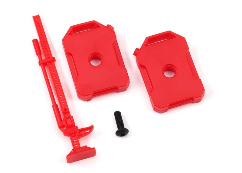 Traxxas Kraftstoffkanister / Wagenheber für Land Rover Defender Karosserie 9712 9721 - Abbildung 1