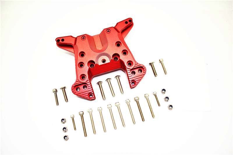 GPM Alu Dämpfersteher hinten rot ARRMA Kraton, Outcast 8s MAKX030R