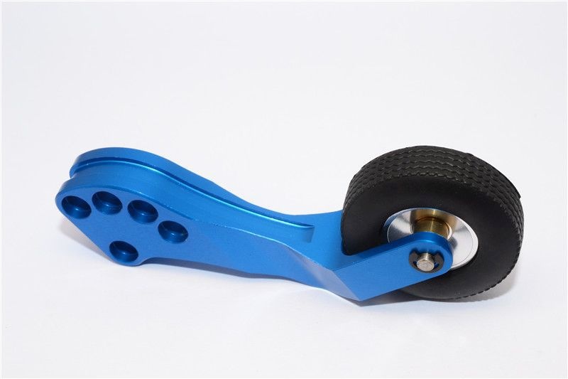 GPM Alu Wheelie Bar eloxiert blau Traxxas 1/16 E-Revo