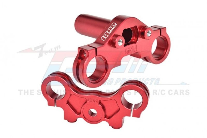 GPM Alu Triple-Clamp-Set rot 1/4 PROMOTO-MX MOTORCYCLE RTR FXR-LOS06000/60 MX028R