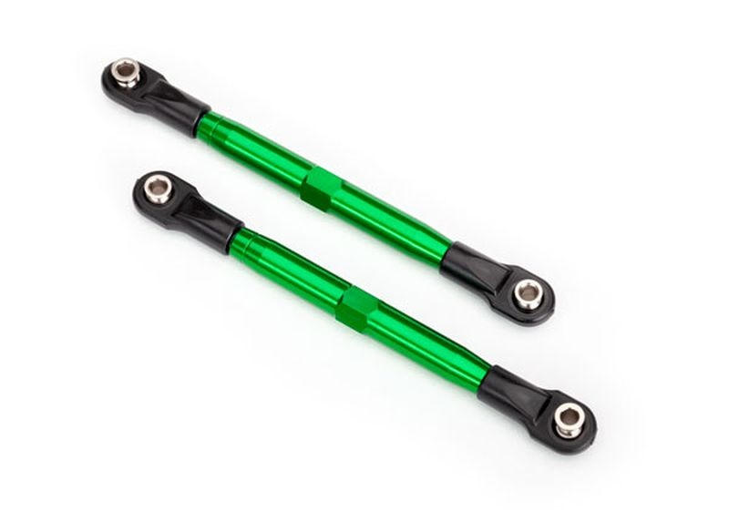 Traxxas L/R Gewindestange Camber 87mm vo/hi Alurohr grün eloxiert 6742G