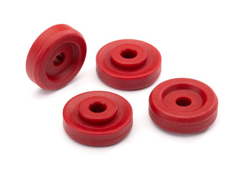 Traxxas Felgen-Scheiben rot (4) 8957R - Abbildung 1