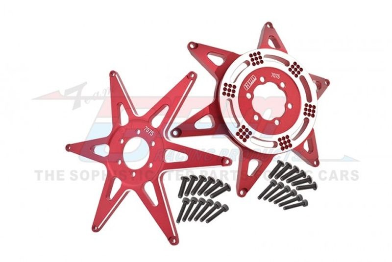 GPM Alu Felgen-Stern v/h rot 1/4 PROMOTO-MX MOTORCYCLE RTR FXR-LOS06000/60 MX0606FRR