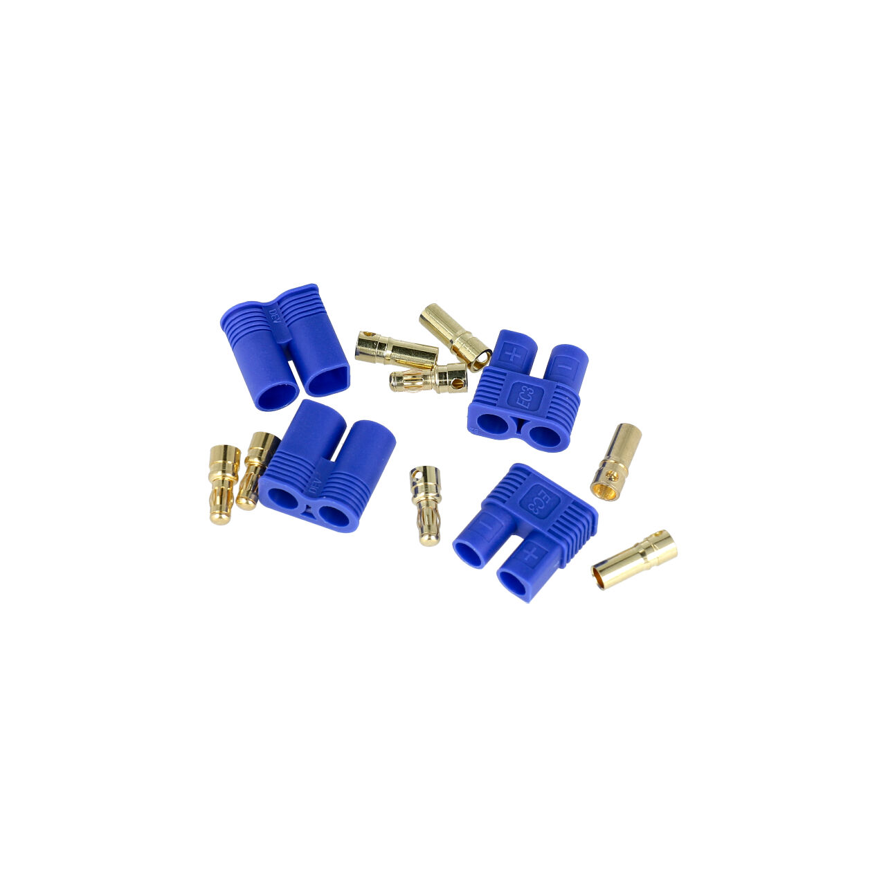 Robitronic EC3 Stecker und Buchse (2 Paare) RA60139
