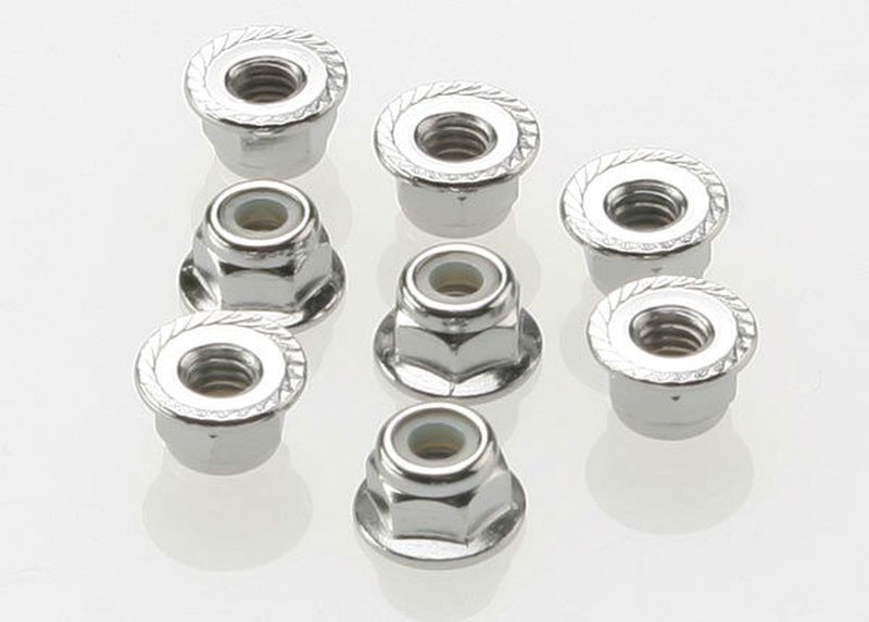 Traxxas Nylon-Muttern 4mm mit Flansch 3647 - Abbildung 1