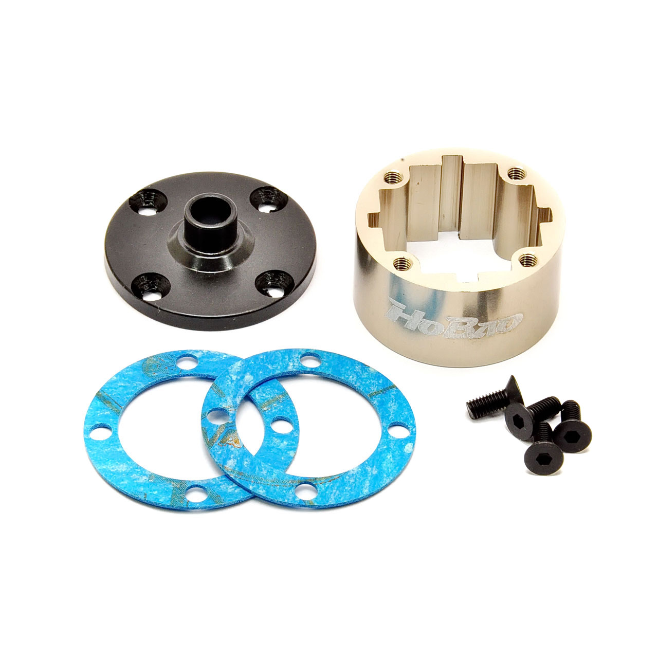 HoBao ALUM. DIFF CASE WITH COVER, GASKET, SCREWS OP-0148