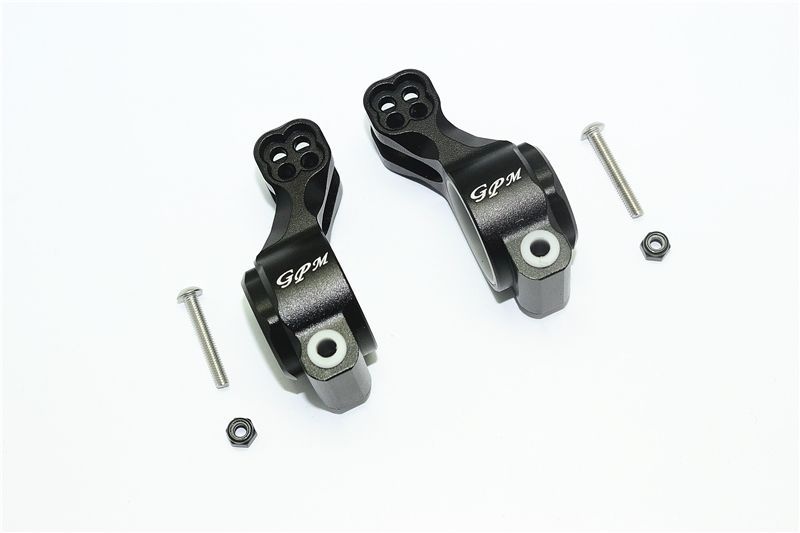 GPM Alu Radträger hinten schwarz ARRMA Senton, Limitless, Infraction, Fireteam 6s MAS022BK