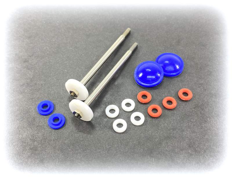 Absima Kolbenstangenset f. Aluminium Tuning-Dämpfer 1:8 100mm (2 St.) 2330072