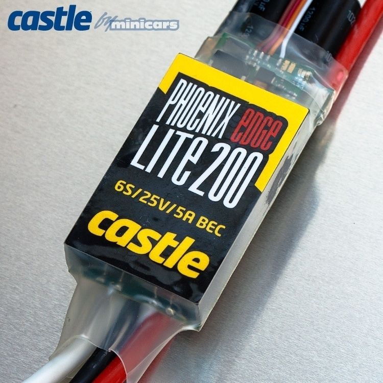 Castle Phoenix Edge Lite 200 - 25V 200A ESC 010-0109-00