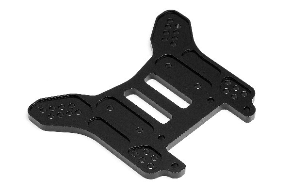 HPI Dämpferbrücke hinten 4mm (Schw/7075/Trophybuggy) 101793