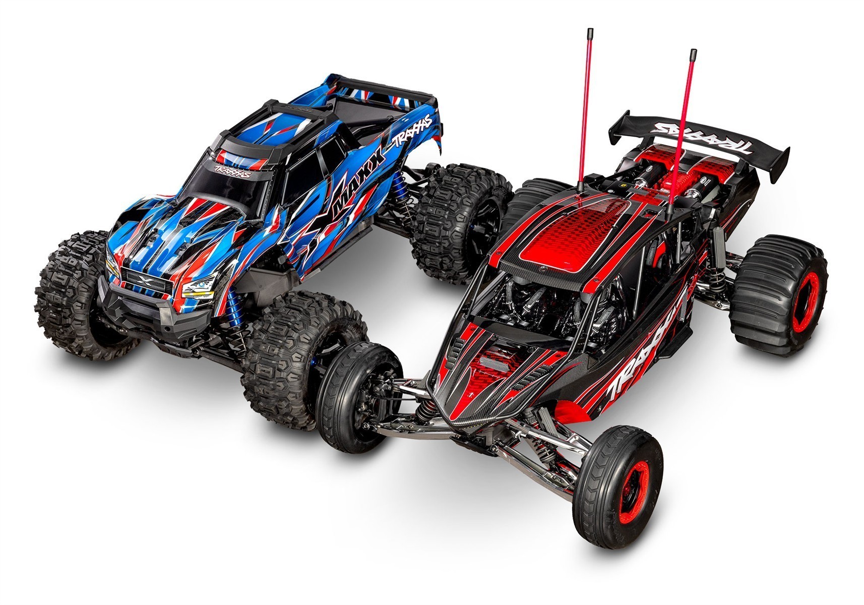 Traxxas FUNCO RWD 8S VXL 1/6 Sand Car Rot RTR Brushless o. Akku & Lader 109076-4 - Abbildung 11