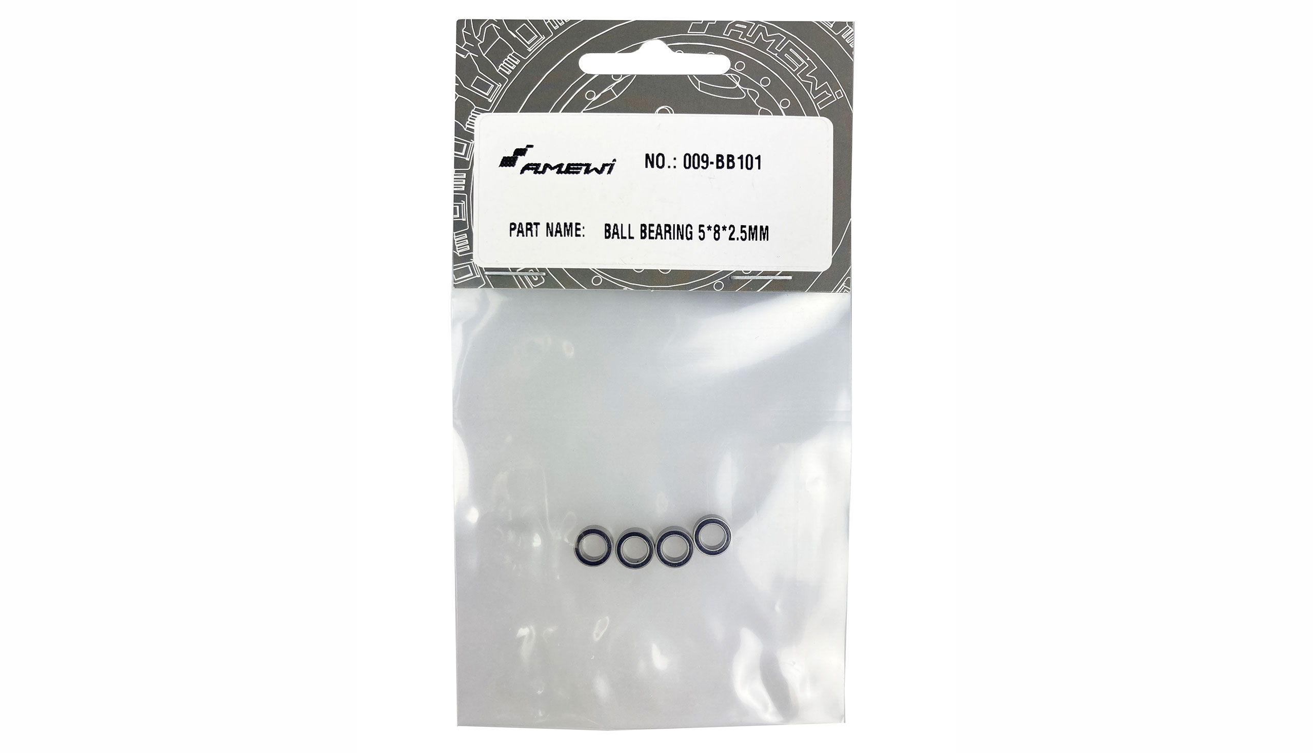 Amewi BALL BEARING (5X8X2.5MM) 4pcs EVO-X 6000 BB101 BB101