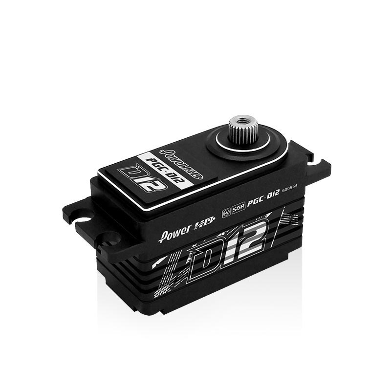 Power HD SERVO HD D12 LOW PROFILE-ALU CASE (12.5KG/0.059SEC) HD-D12