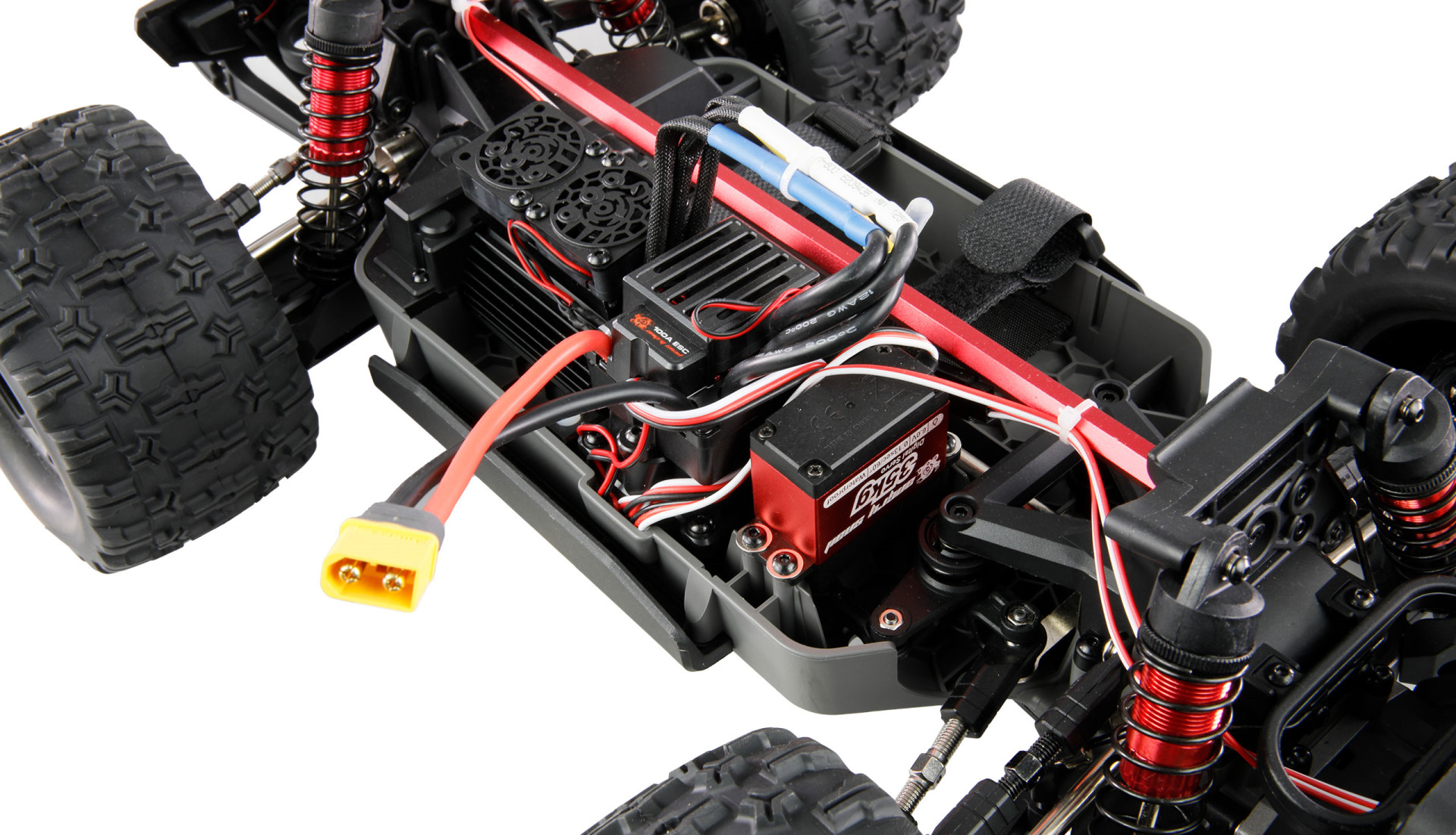 MJX Hyper GO 1/10 MTX10 Monstertruck Brushless ARTR weiß 22686 - Abbildung 8