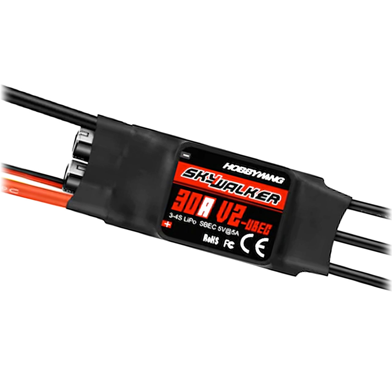 Hobbywing Skywalker V2 30A 3-4s, 5A BEC 30205351