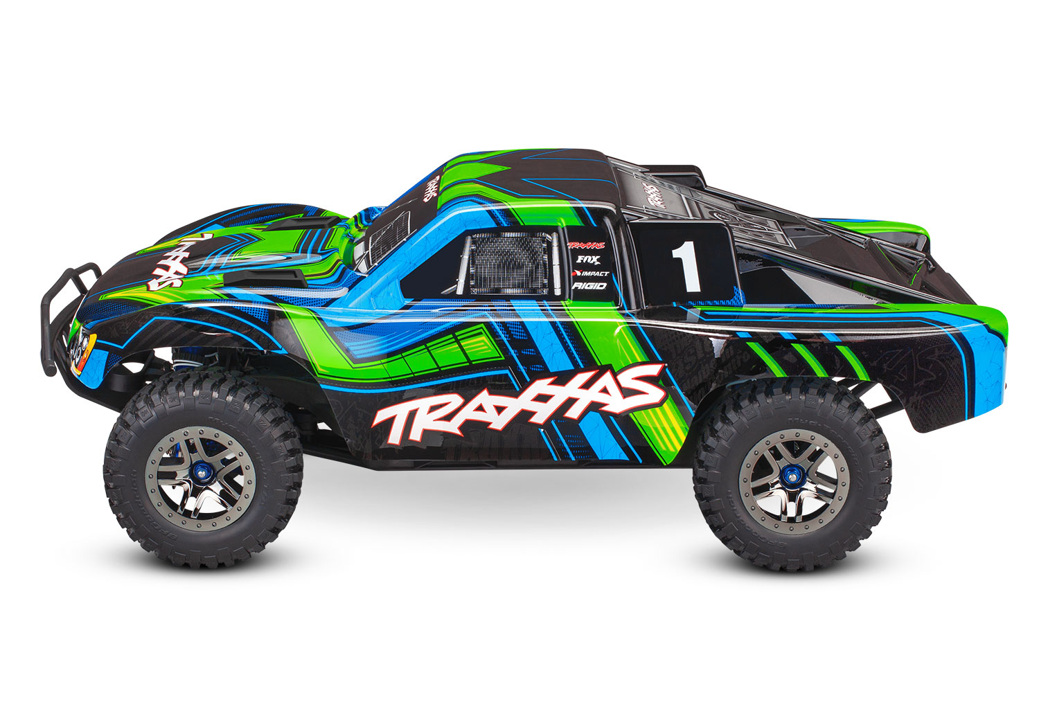 Traxxas Slash 4x4 Clipless VXL Ultimate grün 1/10 SC RTR ohne Akku und Ladegerät 68277-4 - Abbildung 4