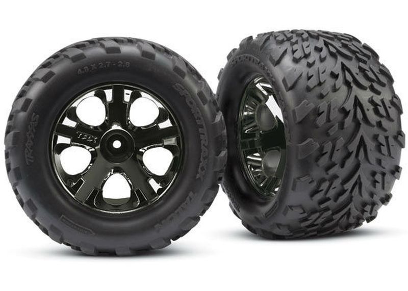 Traxxas Reifen verklebt auf Felge 3669A