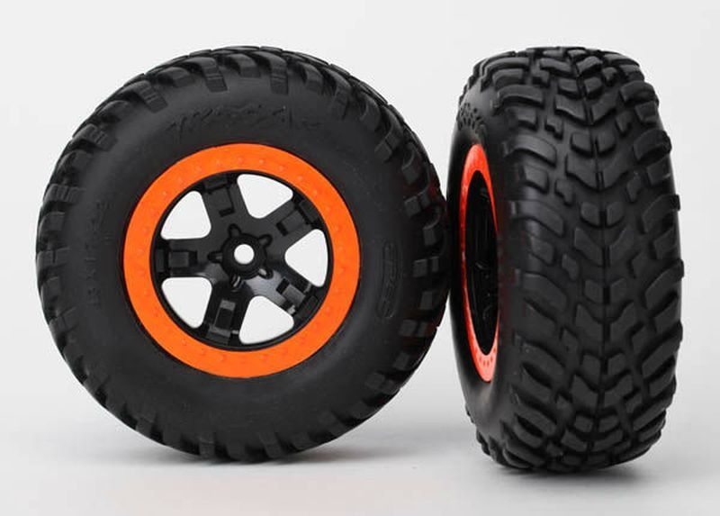 Traxxas Reifen+Felge montiert (2) 5864