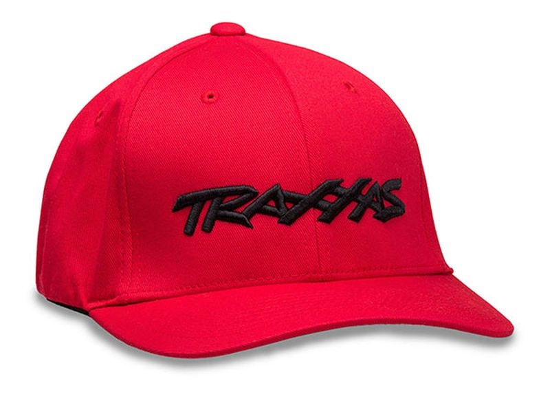 Traxxas Cap Logo Hat Red Large/XL 1188-RED-LXL