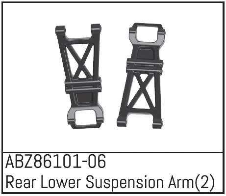 Absima Rear Lower Suspension Arm - Mini AMT (2) Z86101-06
