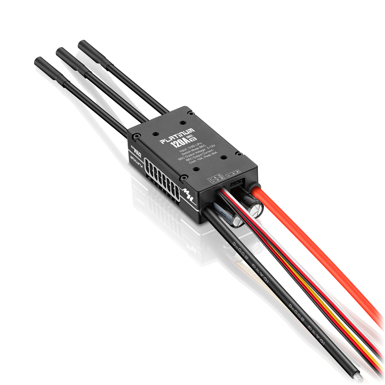 Hobbywing Platinum Pro 120A  Regler V5 3-8s, 10 A BEC 30203402