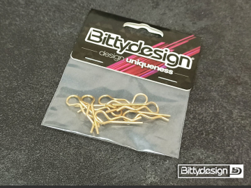 Bittydesign Body Clips Kit Big Scale (8) - Gold BDBC-88GO