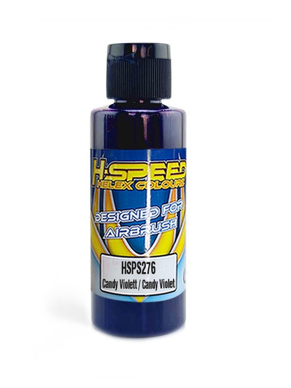 H-SPEED Lexan Airbrush Farbe 60 ml Candy Violett / Candy Violet HSPS276